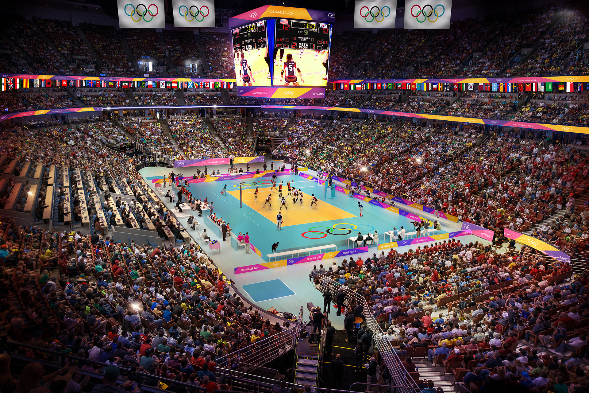 Los Angeles 2024 / work / Visualarch